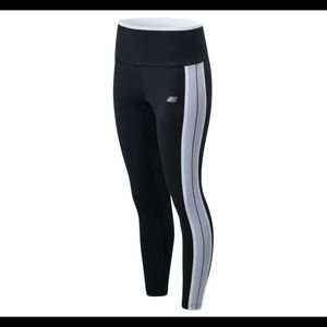 New Balance NWT Black White Legacy Tight Legging S